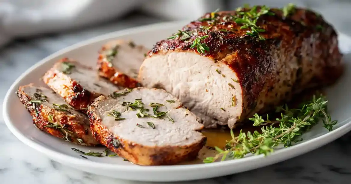 Kokonainen Porsaan Sisäfile Airfryer