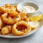 Friteeratut Mustekalarenkaat Airfryerissa
