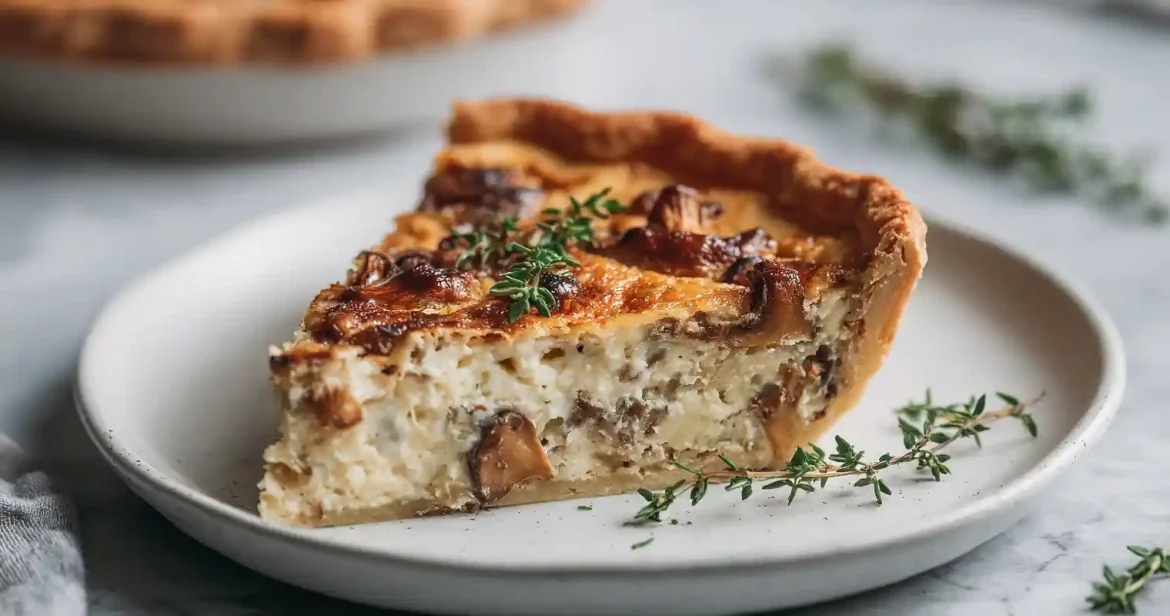 Kanttarellipiirakka Airfryer