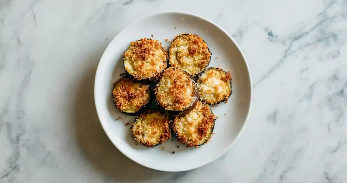 Munakoisokiekot Parmesaanilla Airfryerissa