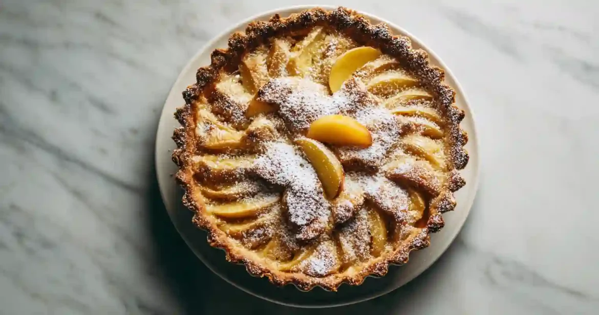 Persikkapiirakka Airfryerissa