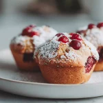 Puolukkamuffinit Airfryer