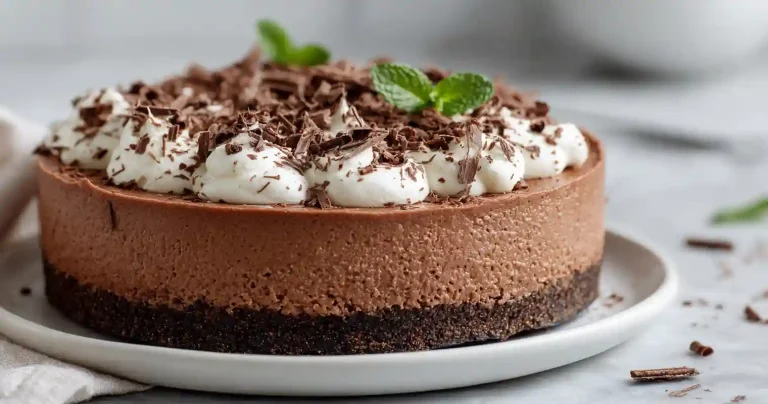 Minttu Suklaajuustokakku Airfryer