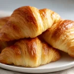 Suussa sulavat croissantit airfryerissa, täydellinen päällinen aamiaiselle.