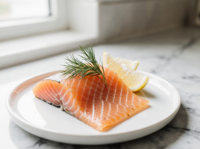 Graavilohi Airfryerissä valmistettuna, herkullinen ja tuore