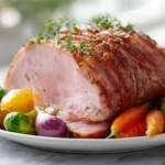 Kreemin makuista joulukinkkua airfryerissa, täydellinen lisuke joulupöytään