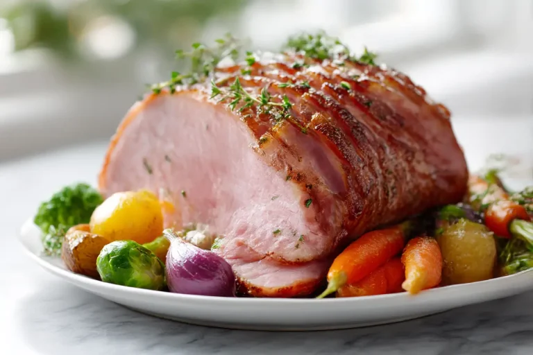 Kreemin makuista joulukinkkua airfryerissa, täydellinen lisuke joulupöytään