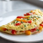 Kananmunakokkeli täytteillä airfryerissa, täydellisesti kypsennetty ja herkullinen