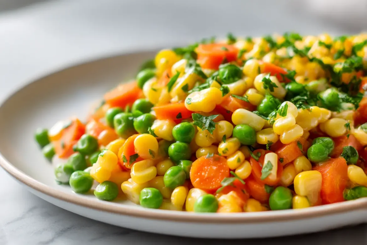 Herkkullinen airfryer kesäkeitto raikkaista aineksista.