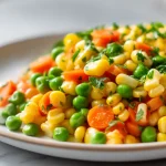 Herkkullinen airfryer kesäkeitto raikkaista aineksista.