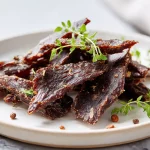 Kuivattu poronliha airfryerissa, täydellinen herkku vähärasvaisen ruoan ystäville.