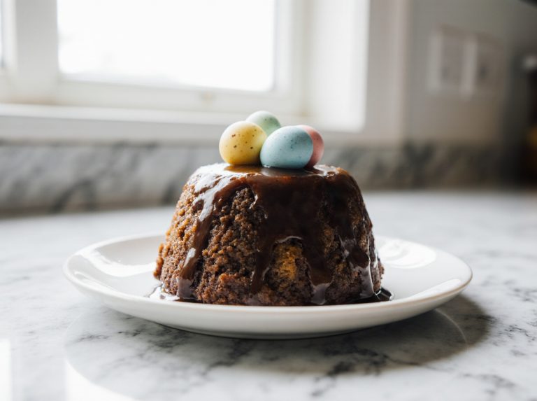 Airfryer pääsiäismämmi, herkullinen ja kauniisti tarjoiltu