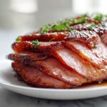 Mehevä palvikinkku airfryerissa, rapea kuori ja täyteläinen maku