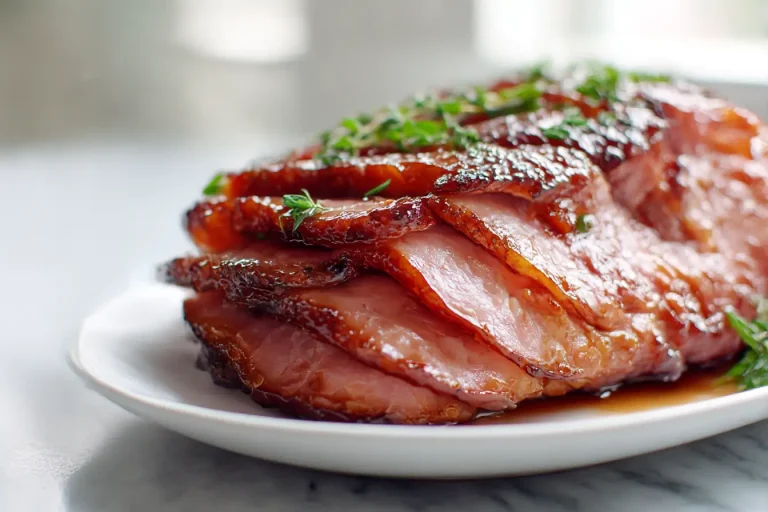 Mehevä palvikinkku airfryerissa, rapea kuori ja täyteläinen maku