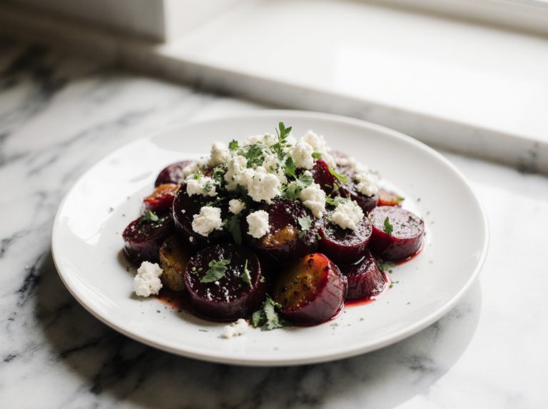 Airfryer punajuuri-salaatti, herkullinen ja ravitseva