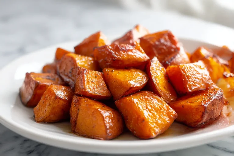 Rapeat sötpotatiset airfryerissa, herkullinen ja kullanruskea pinta