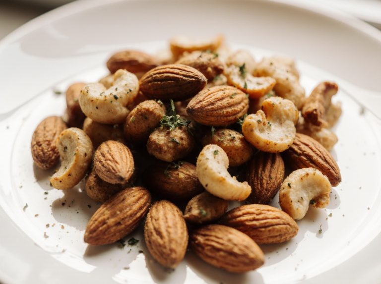 Ilmafriteeratut suolaiset pähkinät Cookeolla, herkulliset ja rapeat