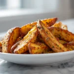 Tilliperunat airfryerissa, rapeat ja maukkaat suolakeksin kaltaiset herkut