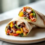 Herkkuburrito airfryerissa, rapea pinta ja täyteläinen sisus