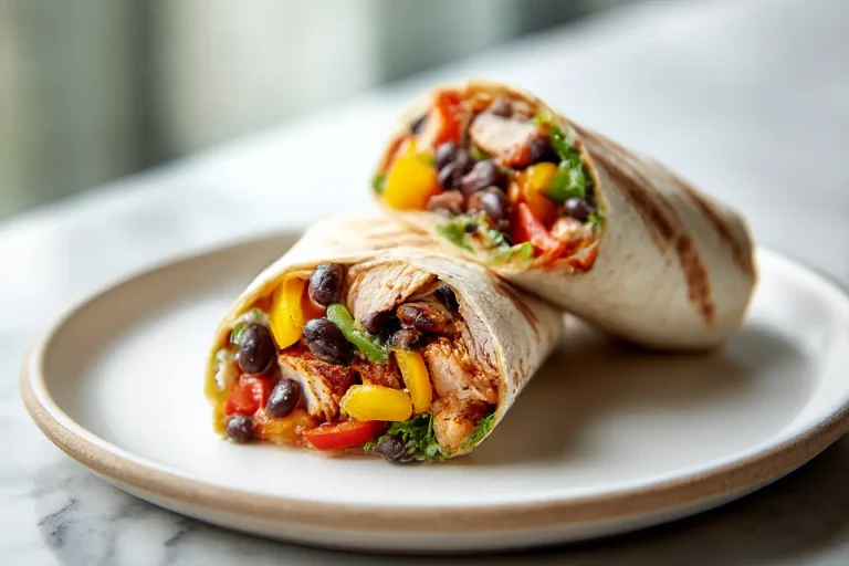 Herkkuburrito airfryerissa, rapea pinta ja täyteläinen sisus