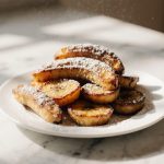 Friteeratut banaanit Airfryer, herkulliset ja kultaiset