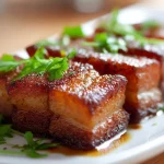 Rapeaa porsaan koipaa airfryerissa, kauniisti paistunut ja mehevän herkullinen