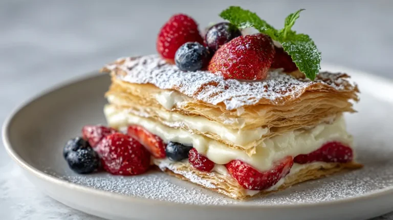 Herkullinen joulutorttukakku airfryerissa, kauniit koristelut ja ihana maku.