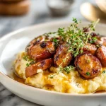 Ihastuttava kinkkukiusaus airfryerissa, täydellinen yhdistelmä makua ja tekstuuria.