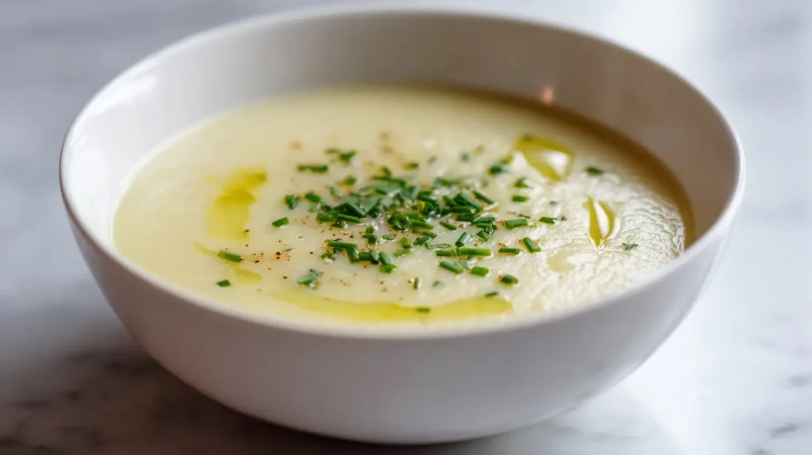 Lanttujen ja perunoiden yhdistelmä airfryerissa, samettinen ja maukas keitto.