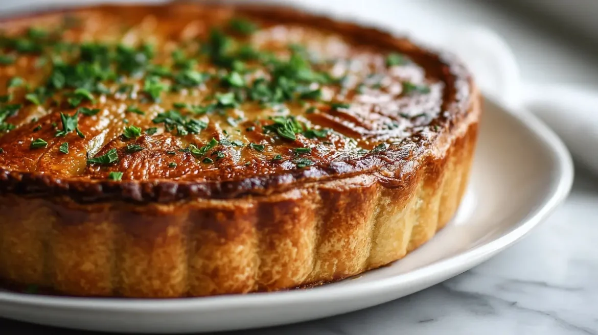 Ilman rasvaa kypsytetty lanttupiirakka airfryerissa, täydellinen herkku.