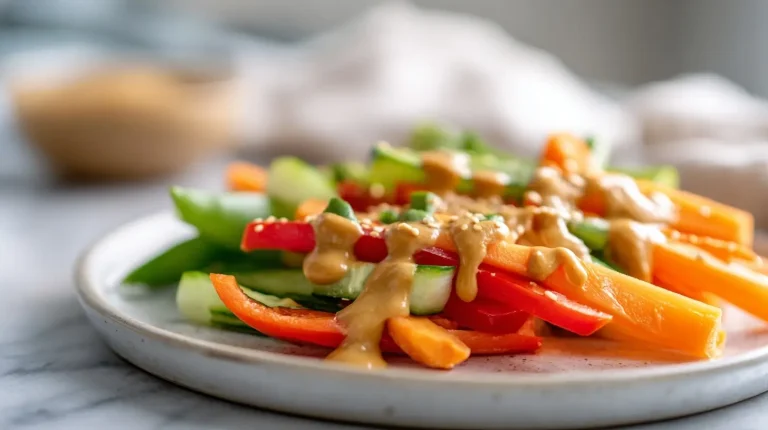 Maukas maapähkinäkastike airfryerissa, täydellinen lisä ruokiisi.