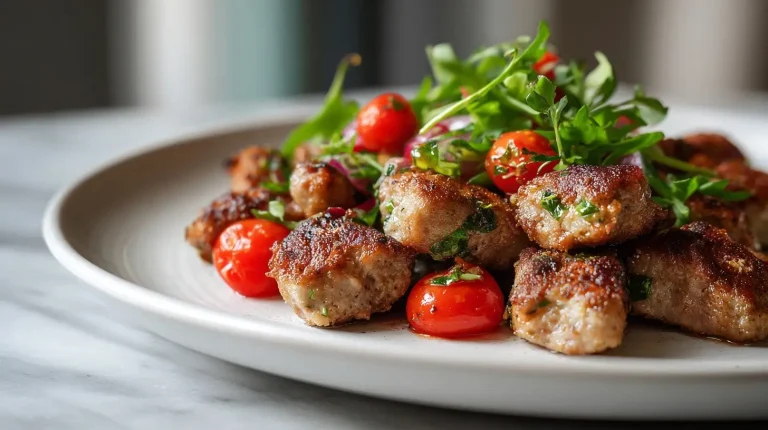 Maukas airfryer nakkipelti, jossa mehevät nakit ja rapea pinta