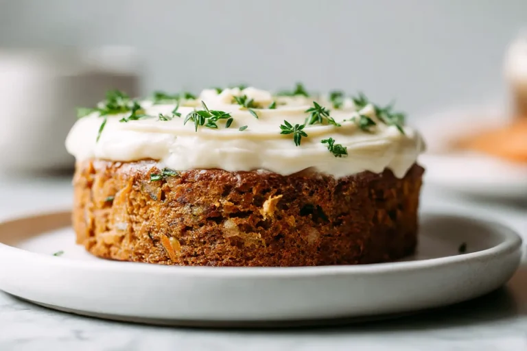 Mehevä porkkanakakku airfryerissa, täydellinen yhdistelmä makua ja rakennetta.