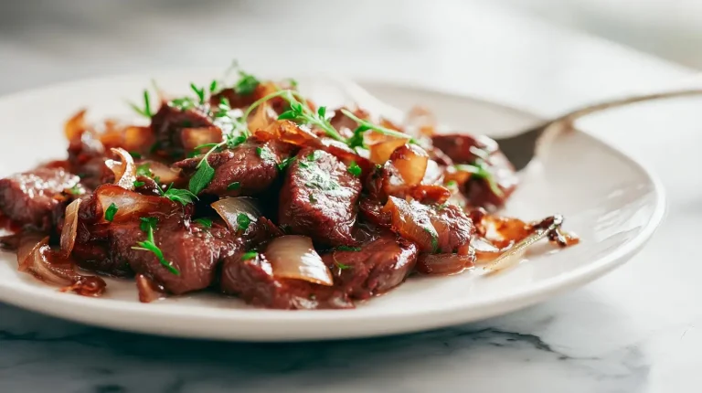 Maukas poronkäristystäyte airfryerissa, kauniisti ruskistunut ja herkullinen.