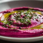 Kermainen punajuurivellike airfryerissa, täynnä makua ja väriä