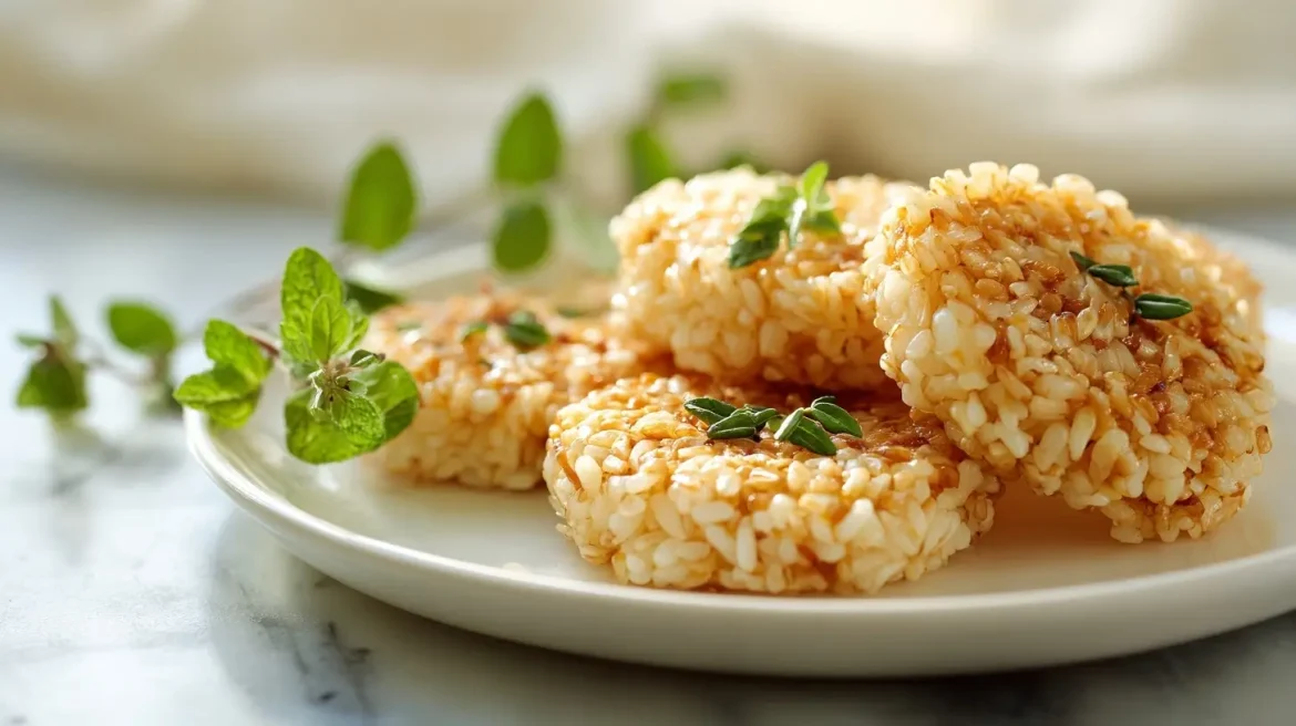 Ruoanlaitto airfryerissa tekee riisikakuista herkullisia ja rapeita.