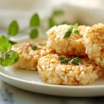 Ruoanlaitto airfryerissa tekee riisikakuista herkullisia ja rapeita.