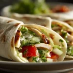 Savuporo-wrapit airfryerissa, herkullinen täyte ja rapea kuori