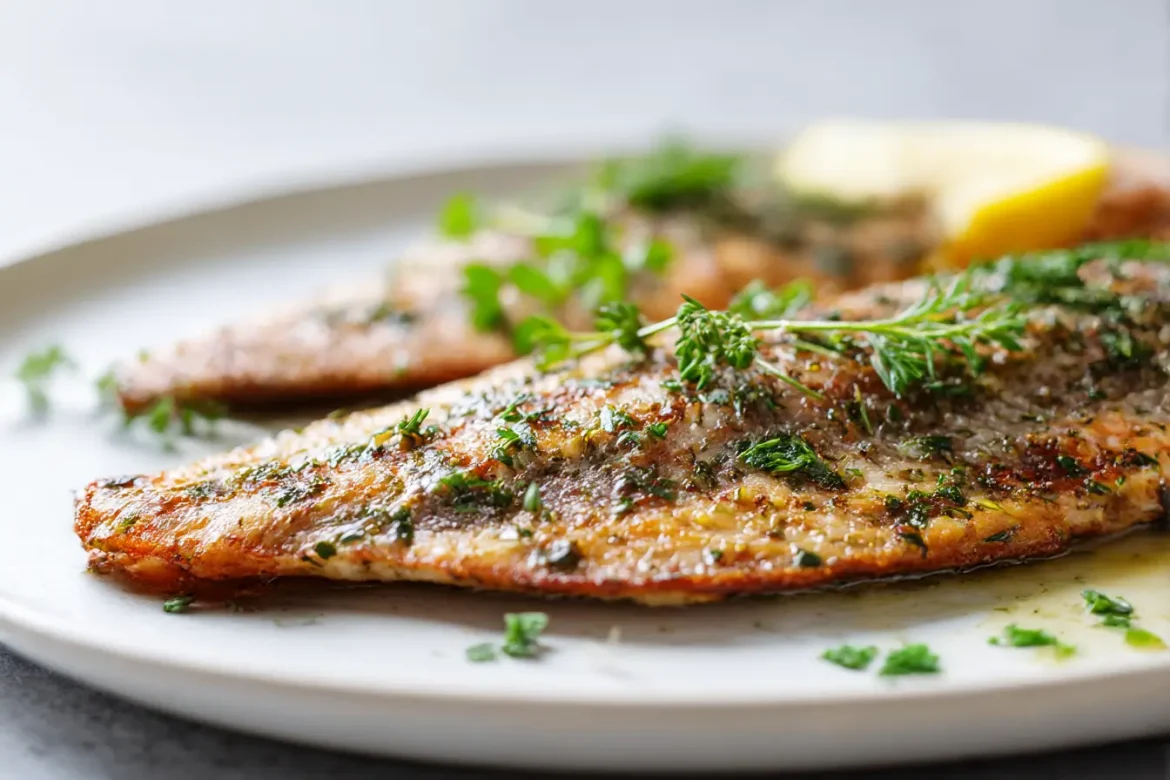 Savustettu kirjolohi airfryerissa, herkullinen maku ja täydellinen kypsyys.