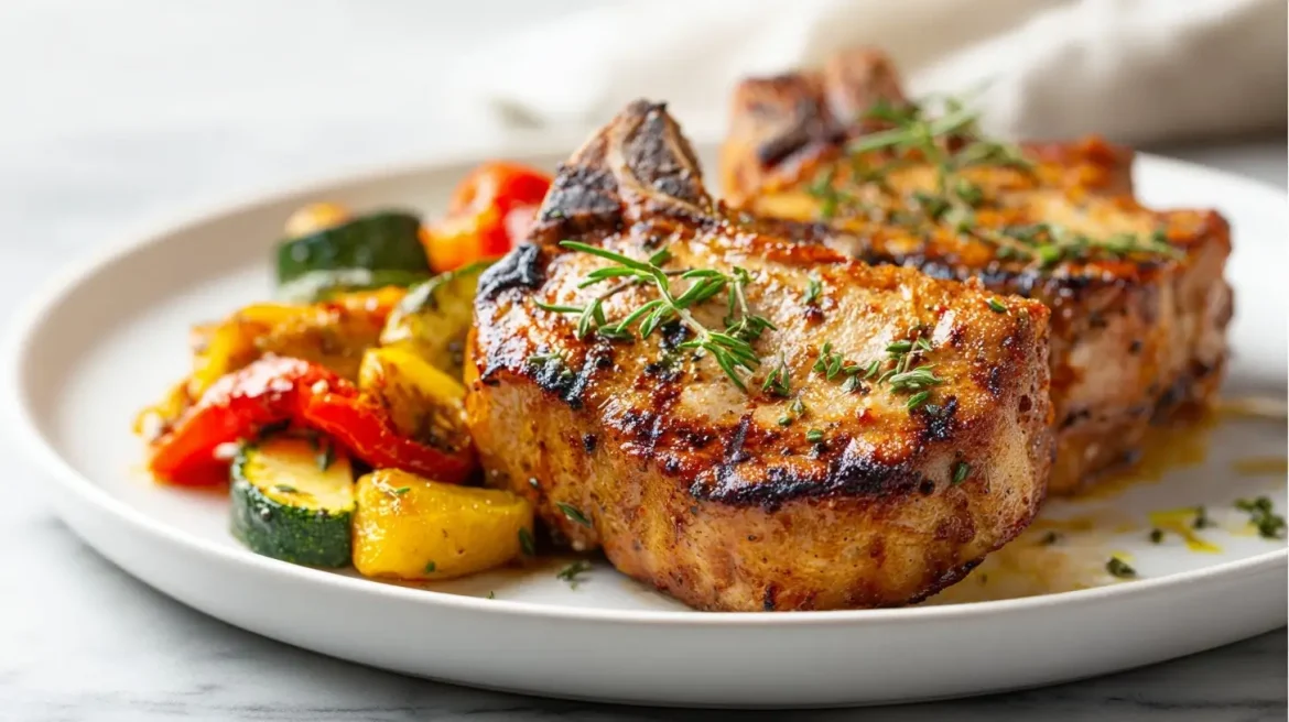 Mehevät talonmiespihvit airfryerissa, täydellinen paistopinta ja herkullinen maku