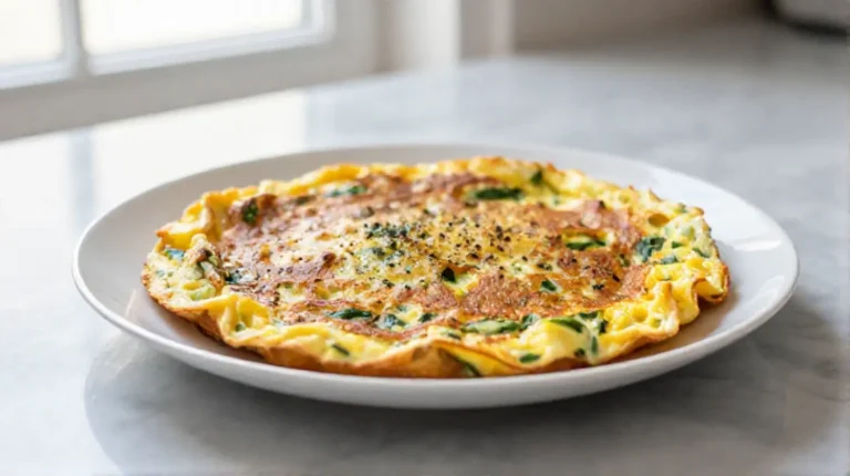 Herkkullinen kananmunapannari airfryerissa, kauniisti paistunut ja höyryävän lämmin