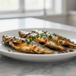 Savustetut silakat airfryerissa, herkullinen maku ja nopea valmistus.