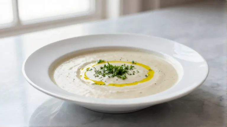 Ihana kaalikeitto airfryerissa, täynnä makua ja ravinteita.