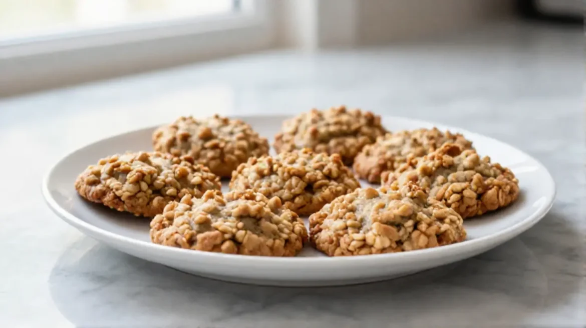 Kaurakeksit airfryerissa, rapeat ja herkulliset makeat naposteltavat