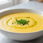 Herkkä parsakeitto airfryerissa, joka on täynnä makua ja väriä