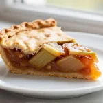 Raparperipiirakka airfryerissa, herkullinen ja mehevä jälkiruoka