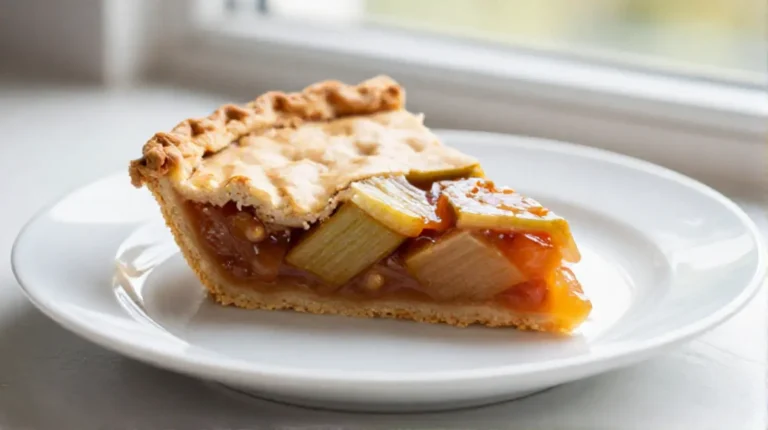 Raparperipiirakka airfryerissa, herkullinen ja mehevä jälkiruoka