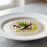 Sienikeitto airfryerissa, täyteläinen maku ja samettinen koostumus