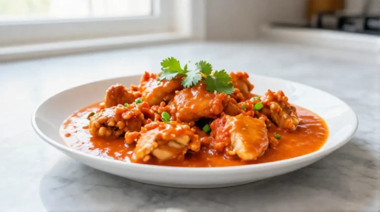 Voimakkaasti maustettu butter chicken airfryerissa, täynnä makua ja mehukkuutta