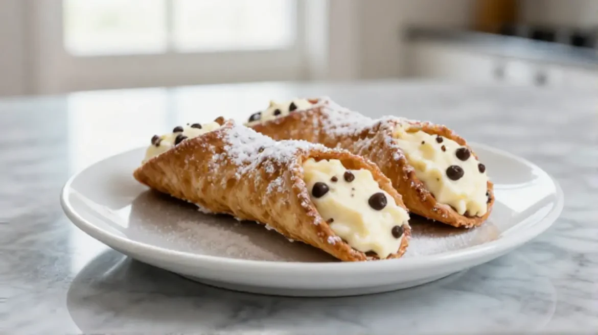 Cannoli airfryer Ihanat cannolit airfryerissa: rapea kuori ja täyteläistä täytettä.